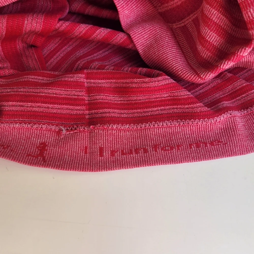 Lululemon Swiftly Tech Long Sleeve Crew In Heathered Berry Rumble W3M22S Size 6 - Picture 9 of 10